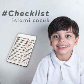 Çocuk Islami Değerler Eğitici Oyuncak Günlük Planlayıcı Ahşap Checklist için ayrıntıları göster Çocuk Islami Değerler Eğitici Oyuncak Günlük Planlayıcı Ahşap Checklist resmi