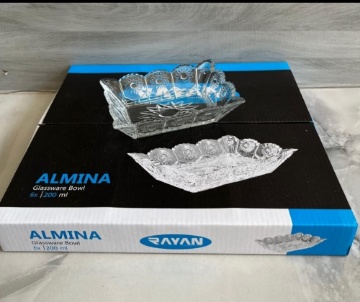 Almina Köşeli Kase Kesme 200 Ml için ayrıntıları göster Almina Köşeli Kase Kesme 200 Ml resmi