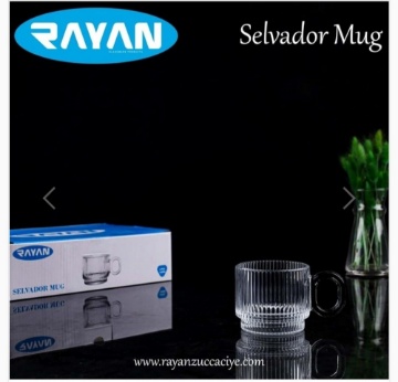 Rayan Selvador Kulplu Cam Bardak (6'lı Paket) için ayrıntıları göster Rayan Selvador Kulplu Cam Bardak (6'lı Paket) resmi
