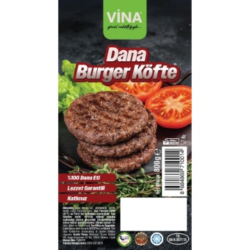 Vina Dana Burger 800 Gr için ayrıntıları göster Vina Dana Burger 800 Gr resmi