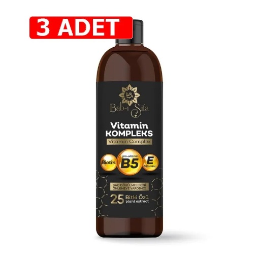 [Kampanya] Babı Şifa Bitkisel Vitamin Kompleks Şampuan 400 Ml  (3 Adet) resmi