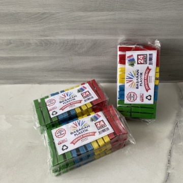 Başaran Çamaşır Mandalı (24'lü Paket) için ayrıntıları göster Başaran Çamaşır Mandalı (24'lü Paket) resmi
