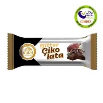 Milat Krema Dolgulu Bitter Çikolata 25 Gr için ayrıntıları göster Milat Krema Dolgulu Bitter Çikolata 25 Gr resmi