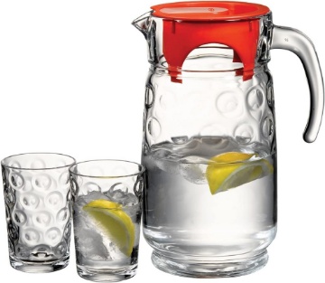Paşabahçe Rings Su Takımı (1 Sürahi + 6 Bardak) 1.75 Lt için ayrıntıları göster Paşabahçe Rings Su Takımı (1 Sürahi + 6 Bardak) 1.75 Lt resmi