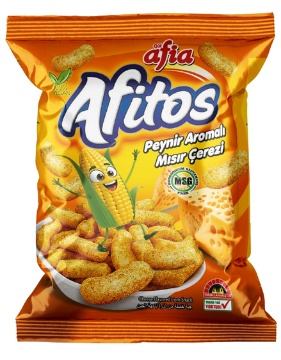 Afitos Peynir Aromalı Mısır Çerezi 50 Gr için ayrıntıları göster Afitos Peynir Aromalı Mısır Çerezi 50 Gr resmi
