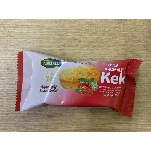 Tatarası Çilek Aromalı Kek 50 Gr resmi