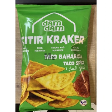 Damdam Taco Baharatlı Çıtır Kraker 100 Gr için ayrıntıları göster Damdam Taco Baharatlı Çıtır Kraker 100 Gr resmi