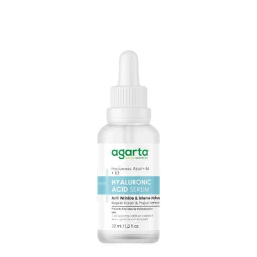 Agarta Yaşlanma Karşıtı Yoğun Nemlendirici Bakım Serumu (Hyaluronic Acid+ B3) 30 Ml resmi