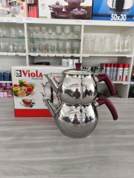 Viola Aile Boy Çaydanlık (27 Bardak) için ayrıntıları göster Viola Aile Boy Çaydanlık (27 Bardak) resmi