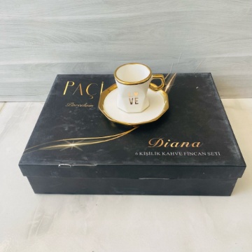 Paçi Diana Kahve Takımı (6 Kişilik) için ayrıntıları göster Paçi Diana Kahve Takımı (6 Kişilik) resmi