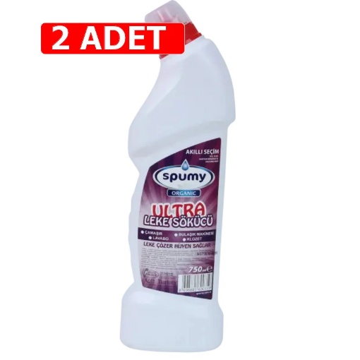 [Kampanya] Spumy Leke Sökücü Konsantre Jel 4lü Etki 750 Ml  (2 Adet) resmi