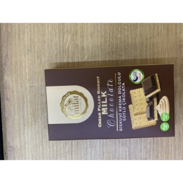 Milat Biskuvi Krema Dolgulu Sütlü Çikolata 60 Gr için ayrıntıları göster Milat Biskuvi Krema Dolgulu Sütlü Çikolata 60 Gr resmi