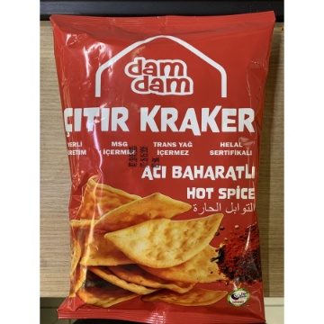 Damdam Acı Baharatlı Çıtır Kraker 100 Gr için ayrıntıları göster Damdam Acı Baharatlı Çıtır Kraker 100 Gr resmi