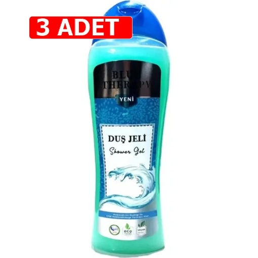 [Kampanya] Worldchem Mavi Terapi Duş Jeli 700 Ml  (3 Adet) resmi