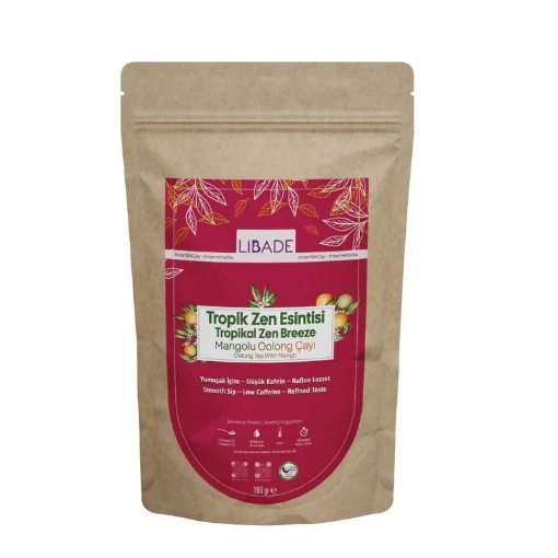 Libade Tropik Zen Esintisi Şeftali Ve Mangolu Oolong Çay 100 Gr resmi