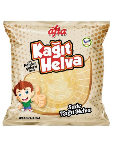 Afia Kâğıt Helva Sade 45 Gr resmi