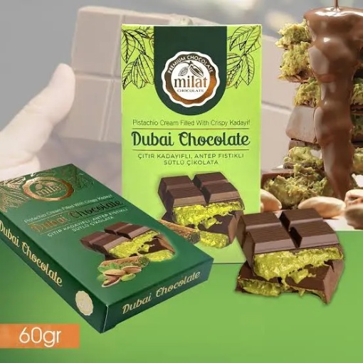 Milat Dubai Çikolatası 60 Gr resmi