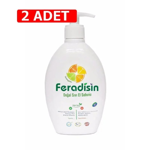 [Kampanya] Feradisin Sıvı Sabun Turunçgiller 500 Ml (2 Adet) resmi