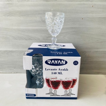 Rayan Levante Ayaklı Bardak (4'lü Paket) için ayrıntıları göster Rayan Levante Ayaklı Bardak (4'lü Paket) resmi