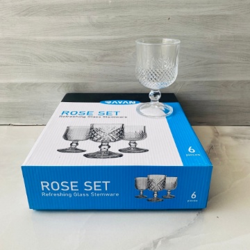 Rayan Rose Ayaklı Bardak (6'lı Paket) için ayrıntıları göster Rayan Rose Ayaklı Bardak (6'lı Paket) resmi
