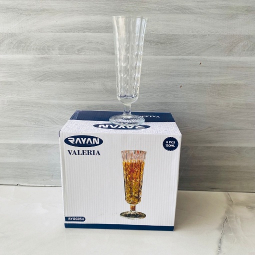 Rayan Valeria Ayaklı Bardak (6'lı Paket) resmi