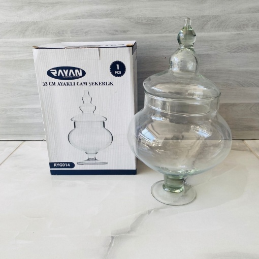 Rayan Ayaklı Cam Drajelik resmi