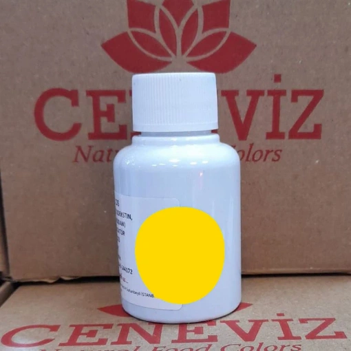 Ceneviz Sarı Gıda Boyası 40 Gr resmi