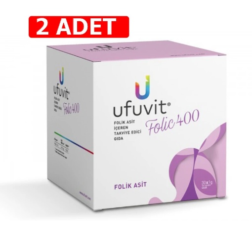 [Kampanya] Ufuvit Folic 400 30 Saşe (2 Adet) resmi