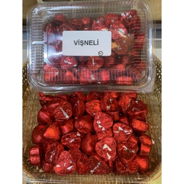 Milat Vişne Dolgulu Kalp Çikolata 250 Gr için ayrıntıları göster Milat Vişne Dolgulu Kalp Çikolata 250 Gr resmi