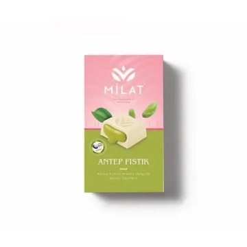 Milat Fildişi Fıstık Dolgulu Çikolata 60 Gr için ayrıntıları göster Milat Fildişi Fıstık Dolgulu Çikolata 60 Gr resmi