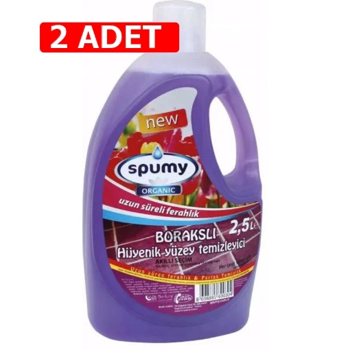 [Kampanya] Spumy Hijyenik Yüzey Temizleyici 2.5 Lt (2 Adet) resmi