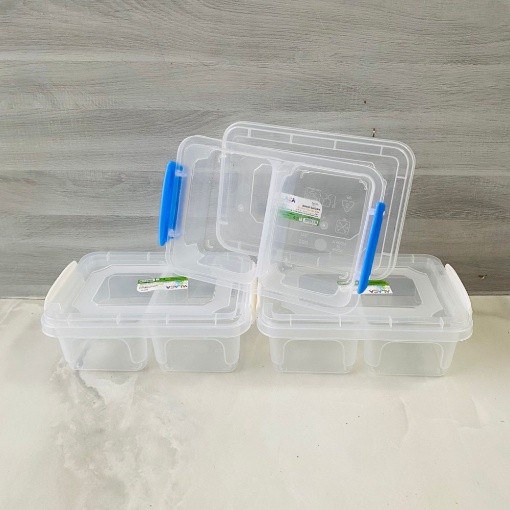 Alaca Bölmeli Kilitli Saklama Kabı 500 ml resmi