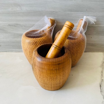 Yakut Büyük Bambu Havan için ayrıntıları göster Yakut Büyük Bambu Havan resmi