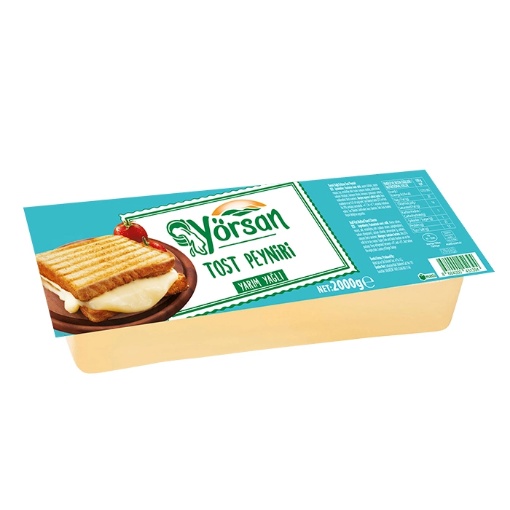 Yörsan Tost Peyniri 2 Kg resmi