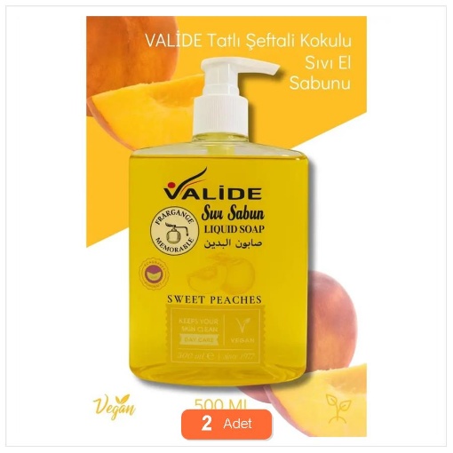 [Kampanya] Valide Sıvı Sabun Mango 500 Ml (2 Adet) resmi
