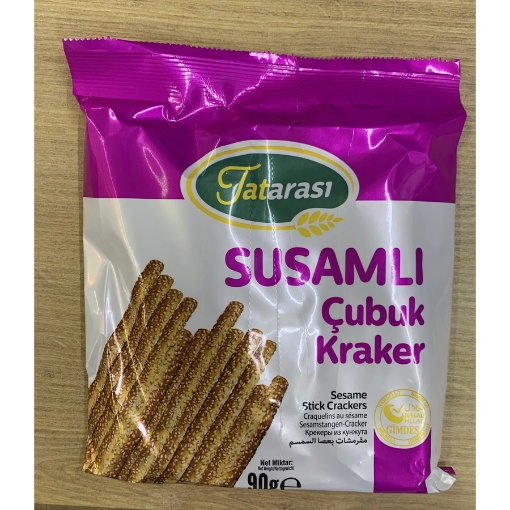 Tatarası Susamlı Çubuk Kraker 90 Gr resmi