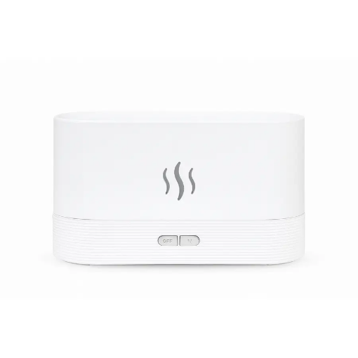 Ledli Difüzör Şömine Model Beyaz Renkli resmi