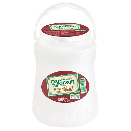 Yörsan Ev Tipi Bidon Yoğurt 2 Kg resmi