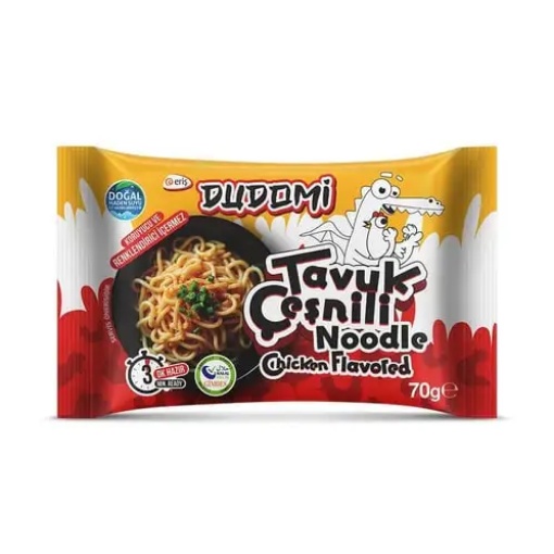 Dudomi Tavuk Çeşnili Noodle Poşet 70 Gr resmi