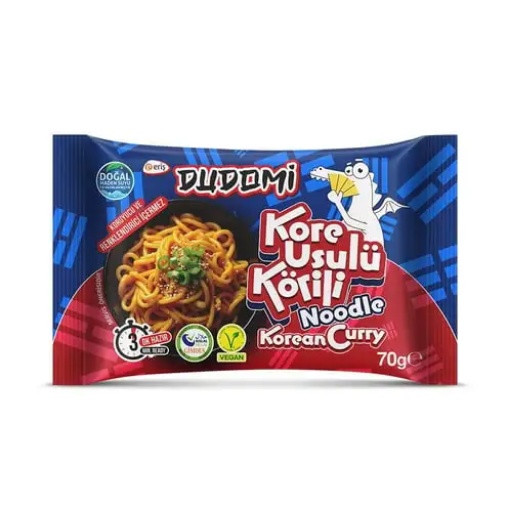 Dudomi Kore Usulü Körili Noodle Poşet 70 Gr resmi