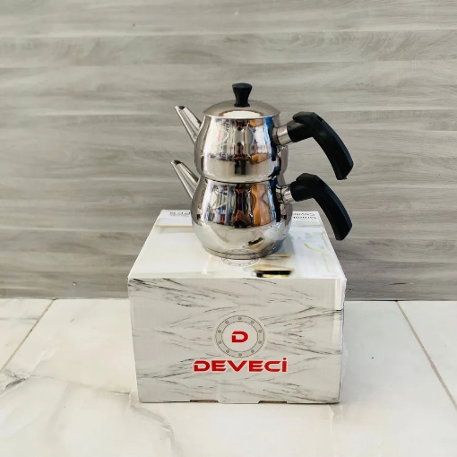 Deveci Mini Çaydanlık (10 Bardak) resmi