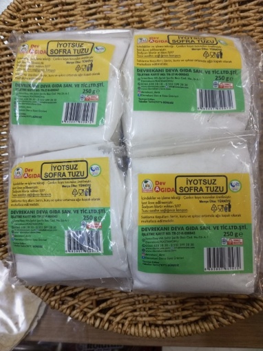 Devrekani Çankırı Öğütülmüş Kaya Tuzu 1000 Gr resmi