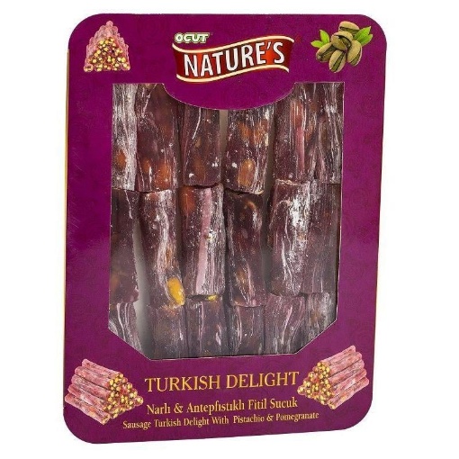Öğüt Narlı Antep Fıstıklı Fitil Sucuk 300 Gr resmi