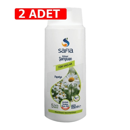 [Kampanya] Safia Tüm Saçlar İçin Şampuan 650 Ml (2 Adet) resmi
