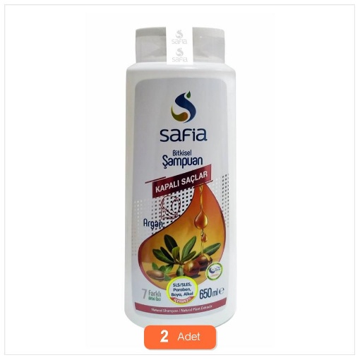 [Kampanya] Safia Kapalı Saçlar İçin Şampuan 650 Ml (2 Adet) resmi