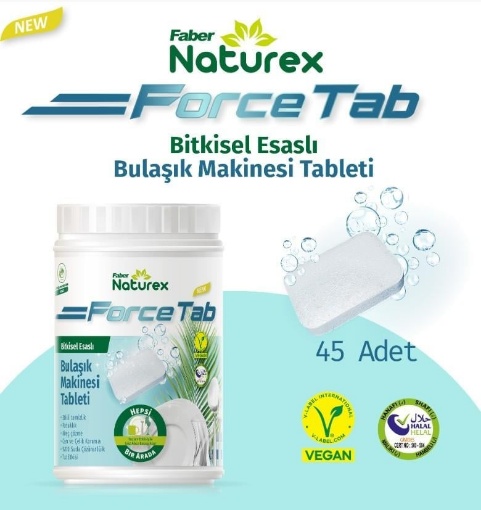 Naturex Bulaşık Makinesi Tableti 45'li resmi