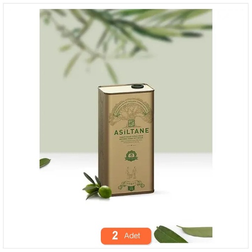 [Kampanya] Güven Asa Asiltane Erken Hasat Soğuk Sıkım Natürel Sızma Zeytinyağı 1 Lt (2 Adet) resmi
