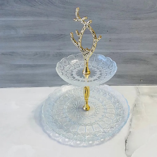 Rayan Cam Katlı Sunumluk Model 02 resmi