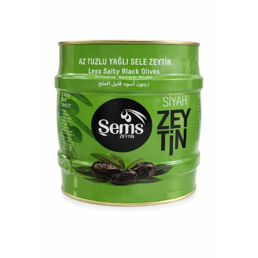 Şems Az Tuzlu Sele Zeytin 351/380 2 Kg resmi