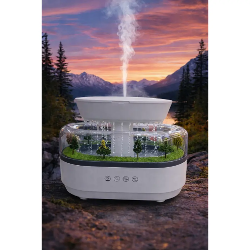 Aroma Teraryum Difüzörü Işıklı Sesli resmi